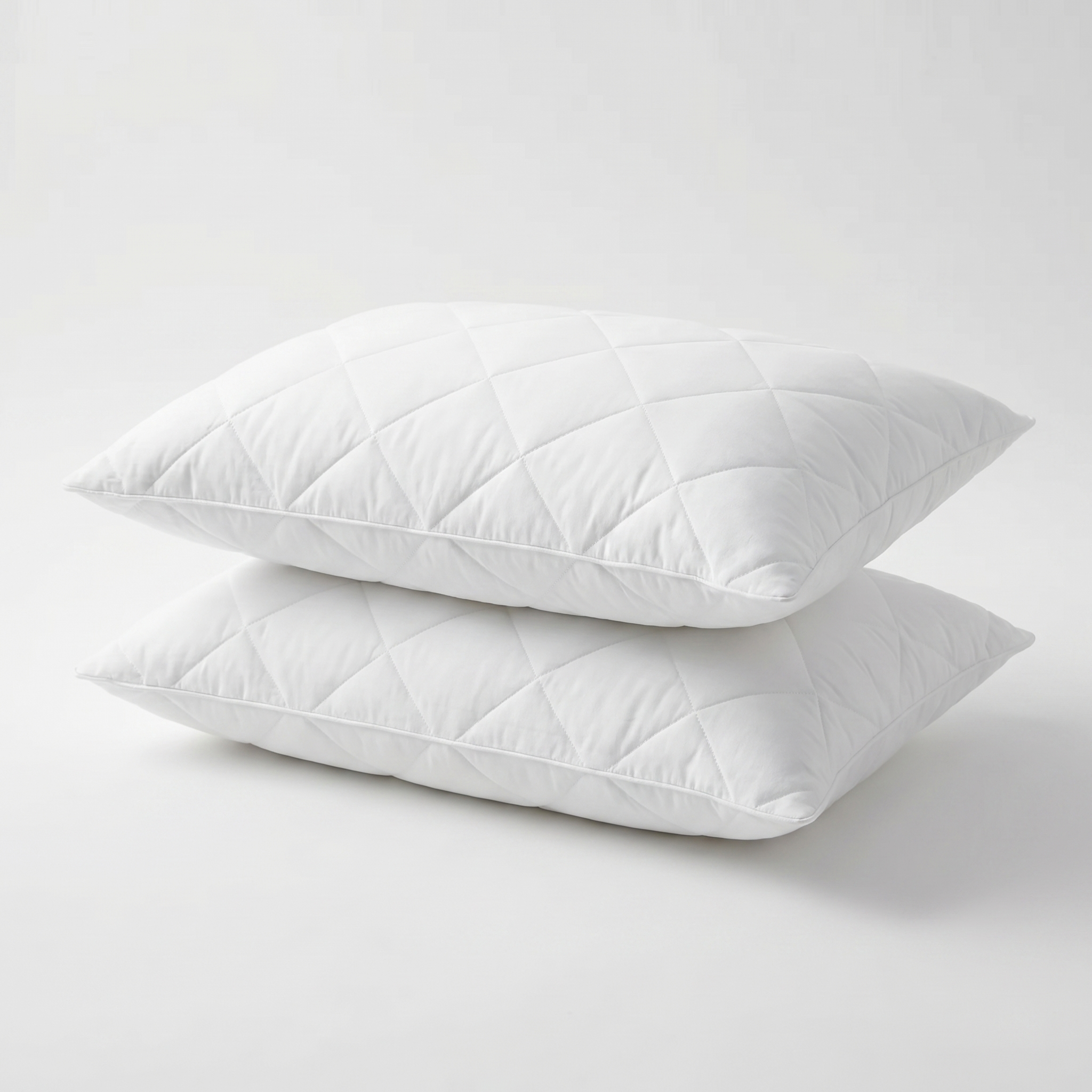 MICROFIBER COOLING MEMORY PILLOW (2-PACK)