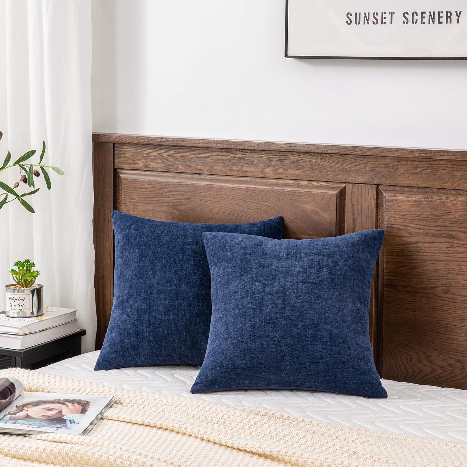 2-PACK CHENILLE THROW PILLOW