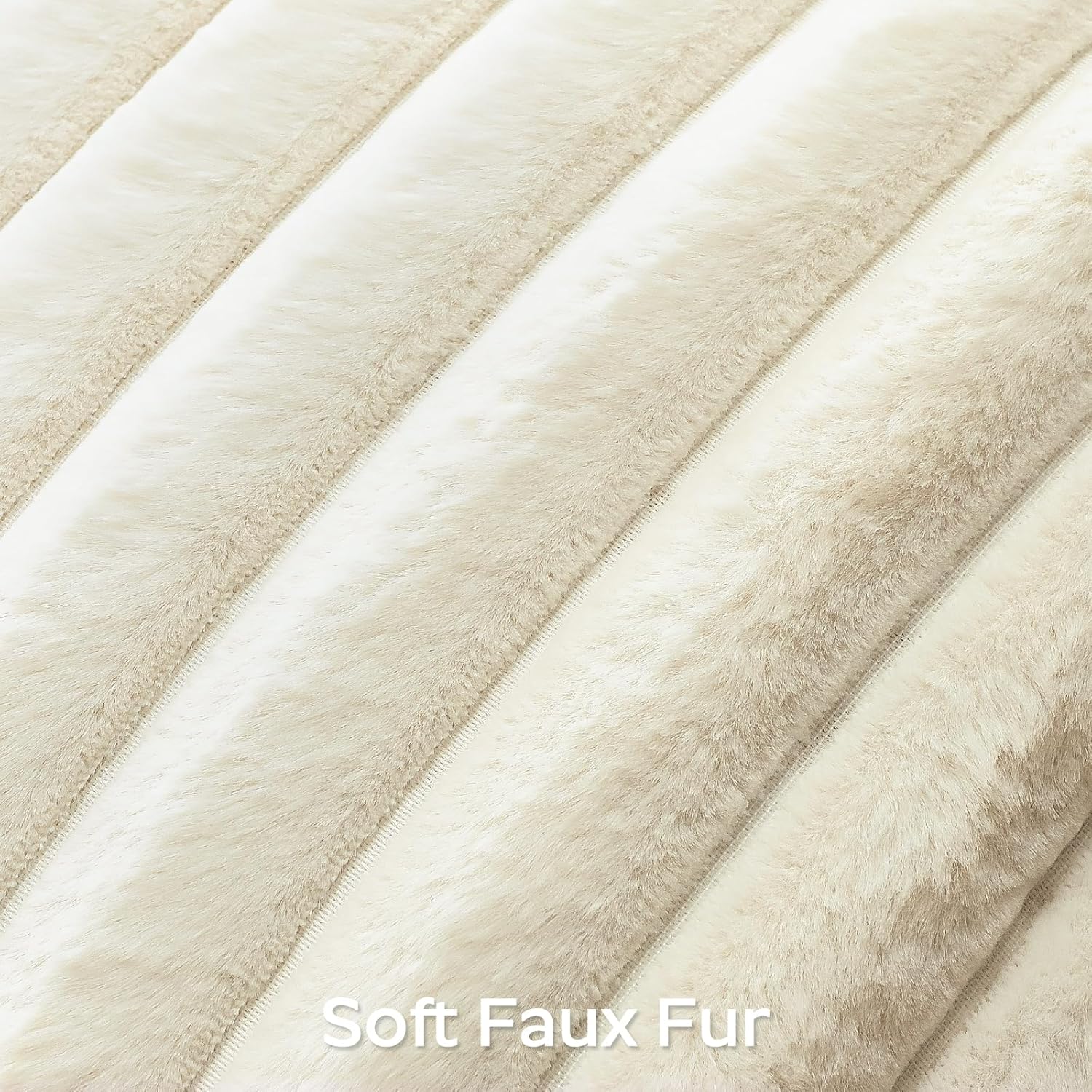 2-PACK MODERN PLUSH STRIPED PILLOW