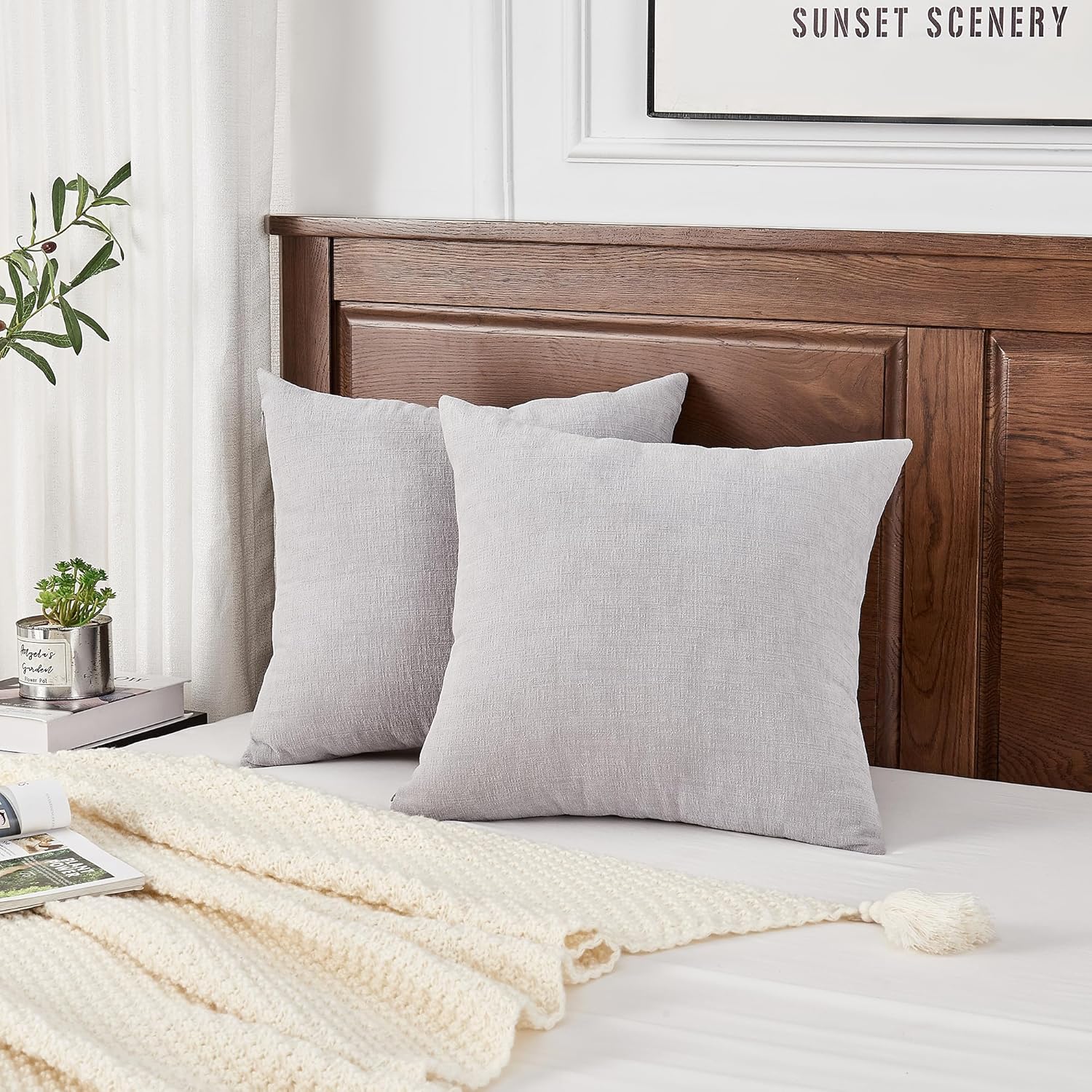 2-PACK CHENILLE THROW PILLOW