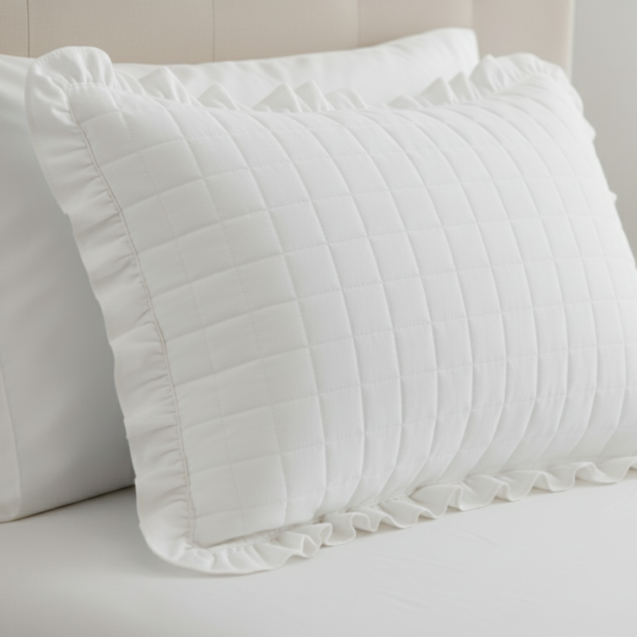 3-PIECE WASHED QUILT BEDDING SET