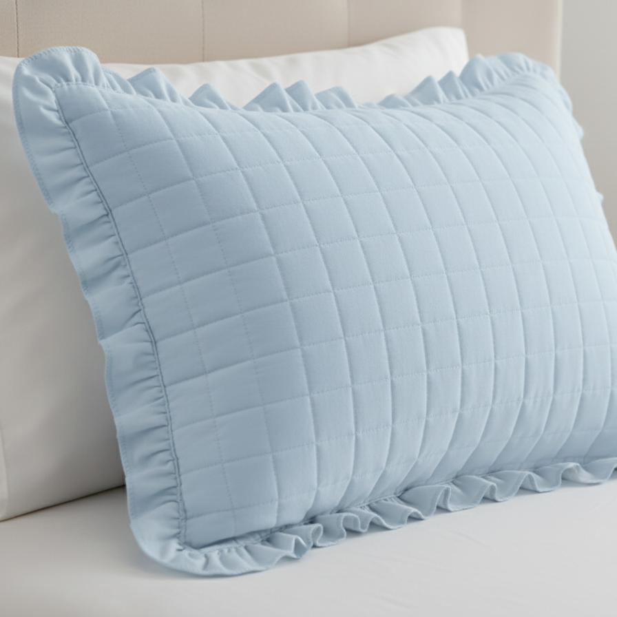 3-PIECE WASHED QUILT BEDDING SET