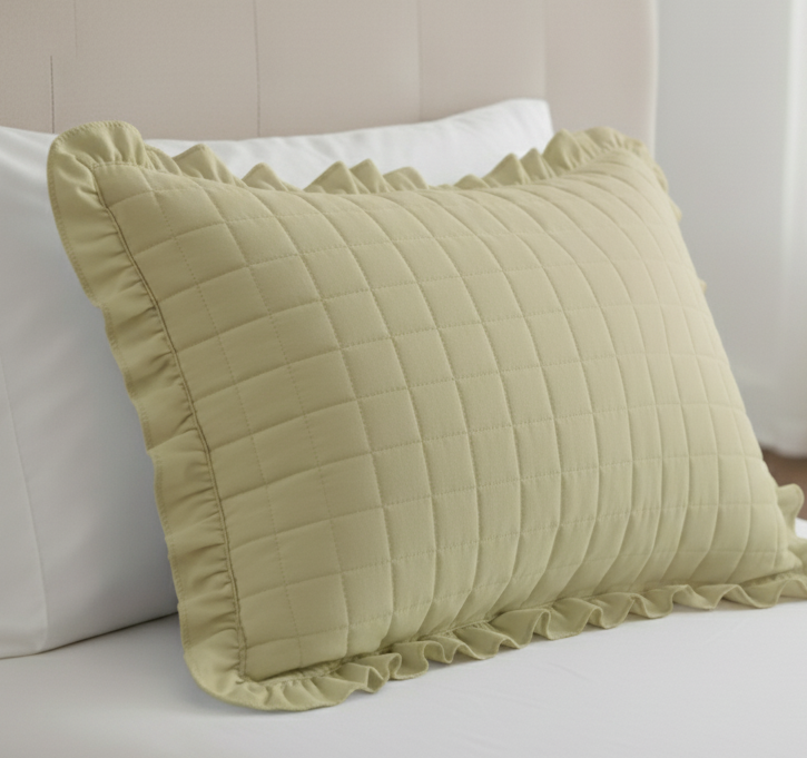 3-PIECE WASHED QUILT BEDDING SET