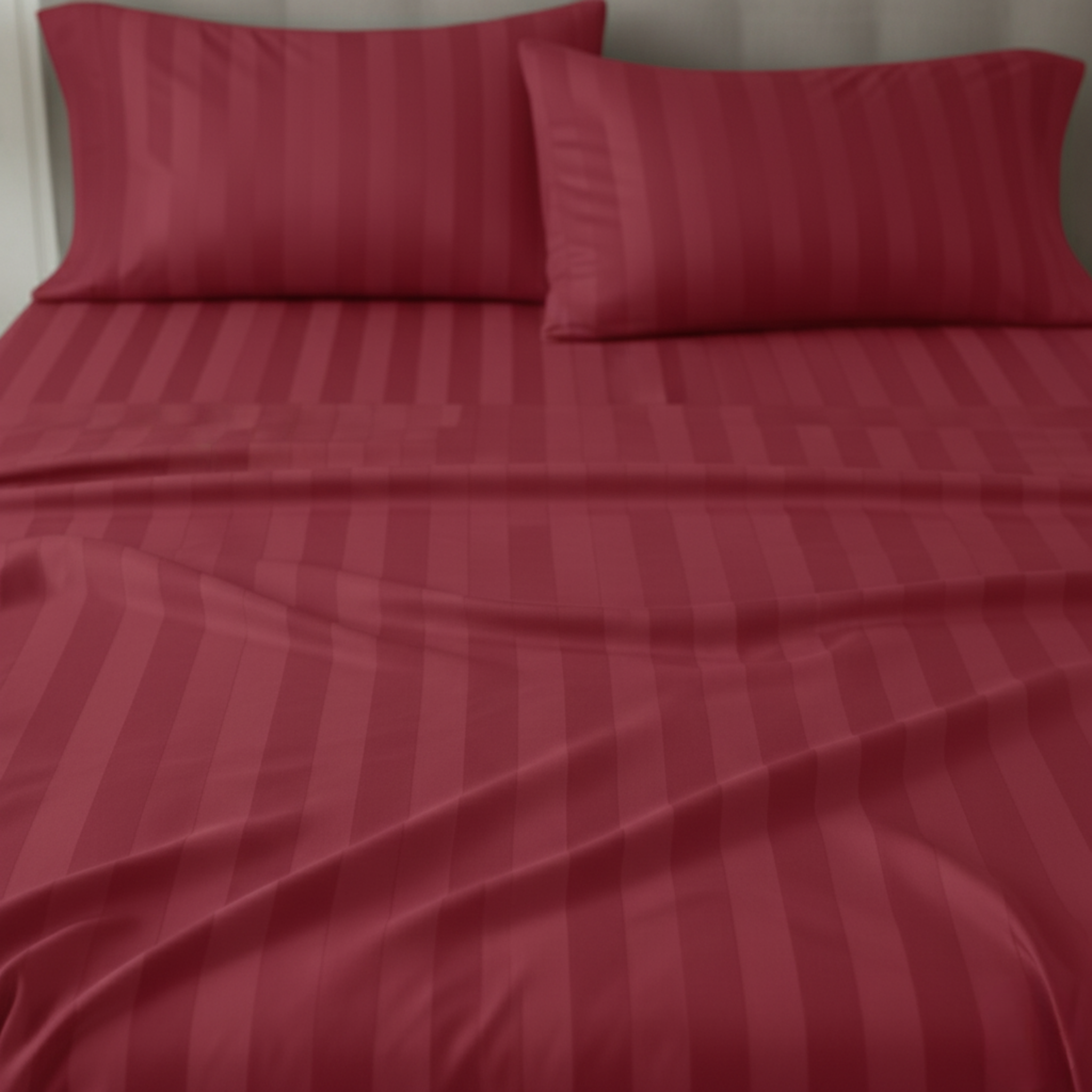 STRIPED EMBOSSED 4-PCS ESSENTIAL SHEET