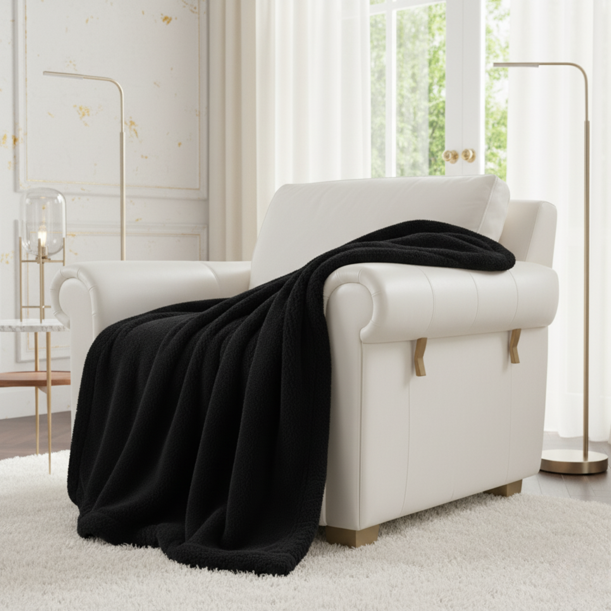 LUXURY TEDDY FUR BLANKET (FREE GIFT)
