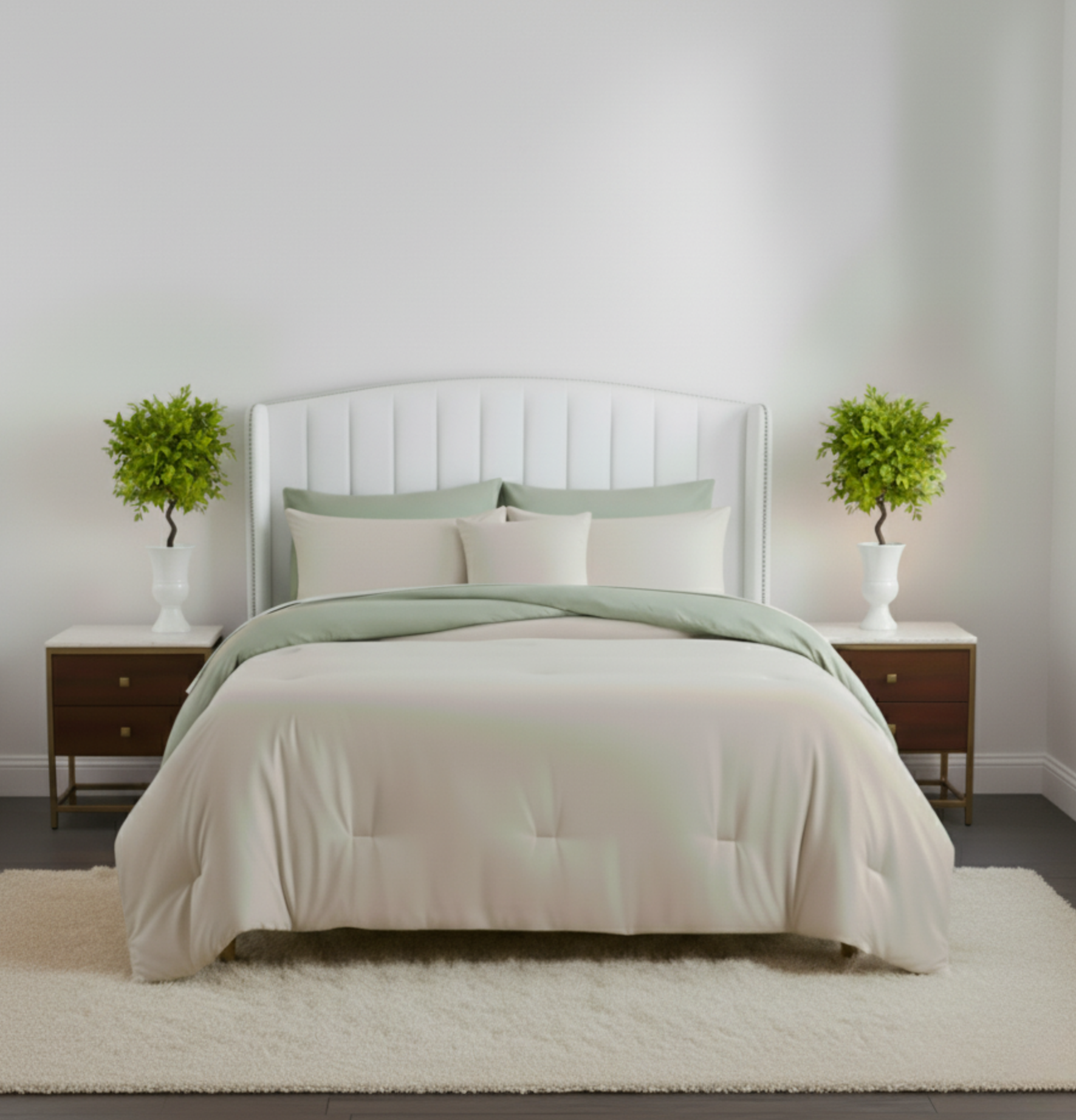 REVERSIBLE TEXTURED COMFORTER SET