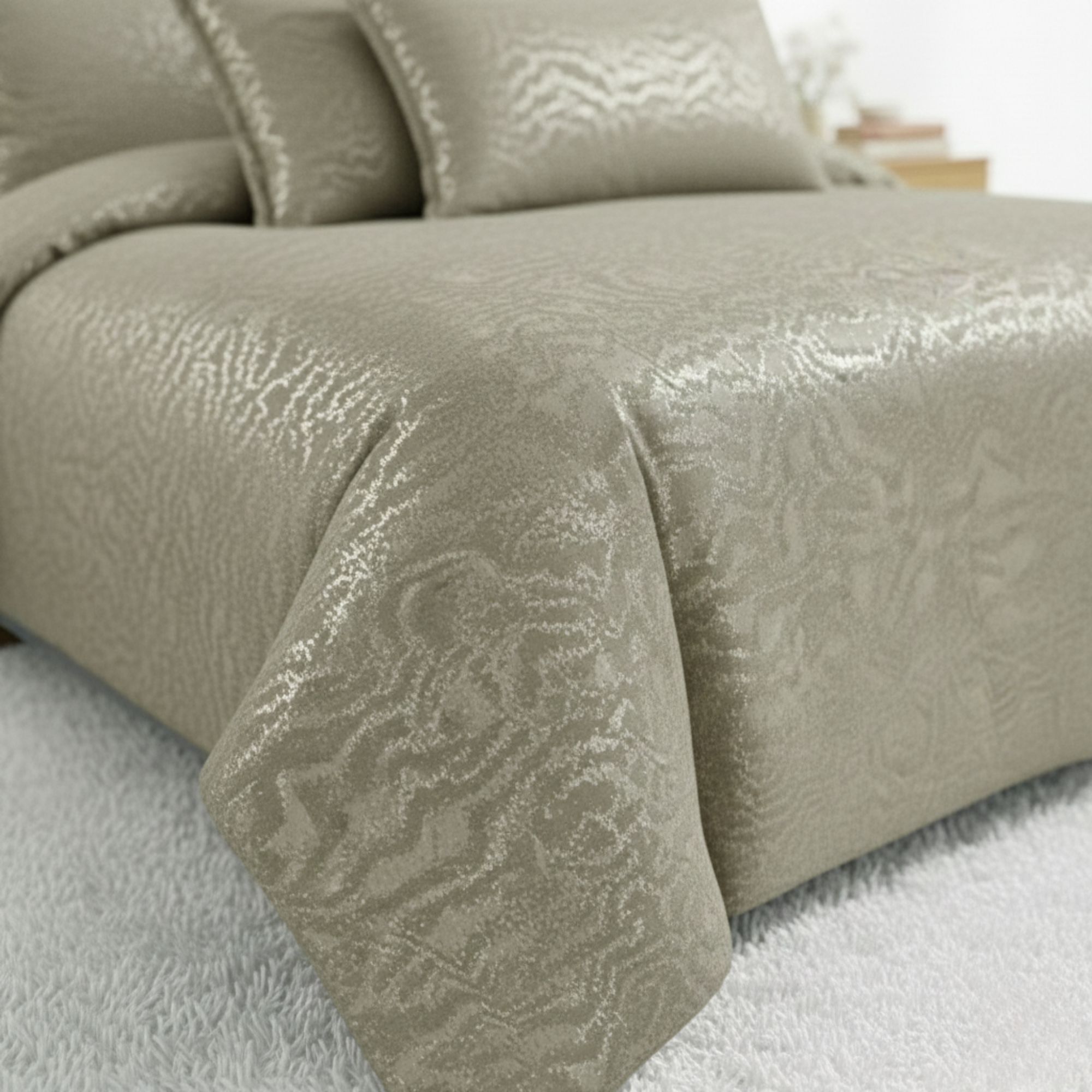 ZEBRA STRIPE DOWN ALTERNATIVE COMFORTER