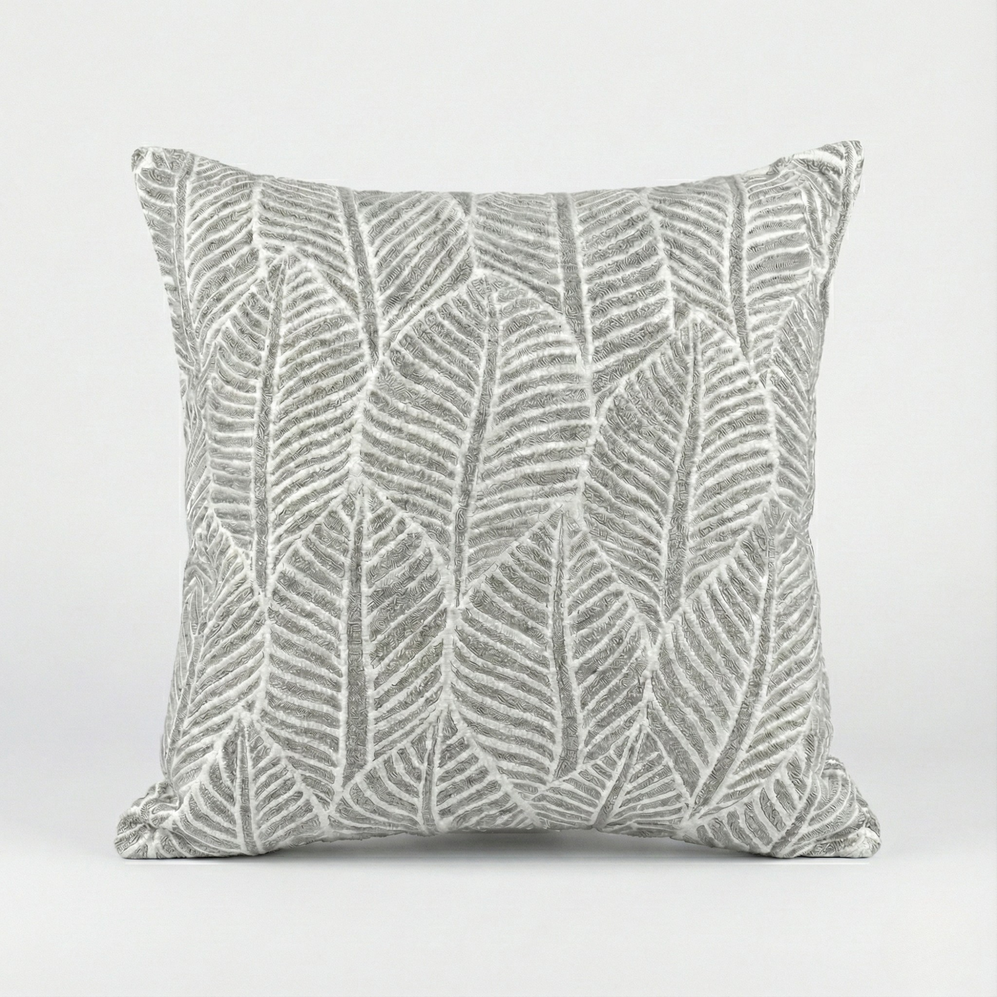 LEAF TEXTURED DECOR PILLOW