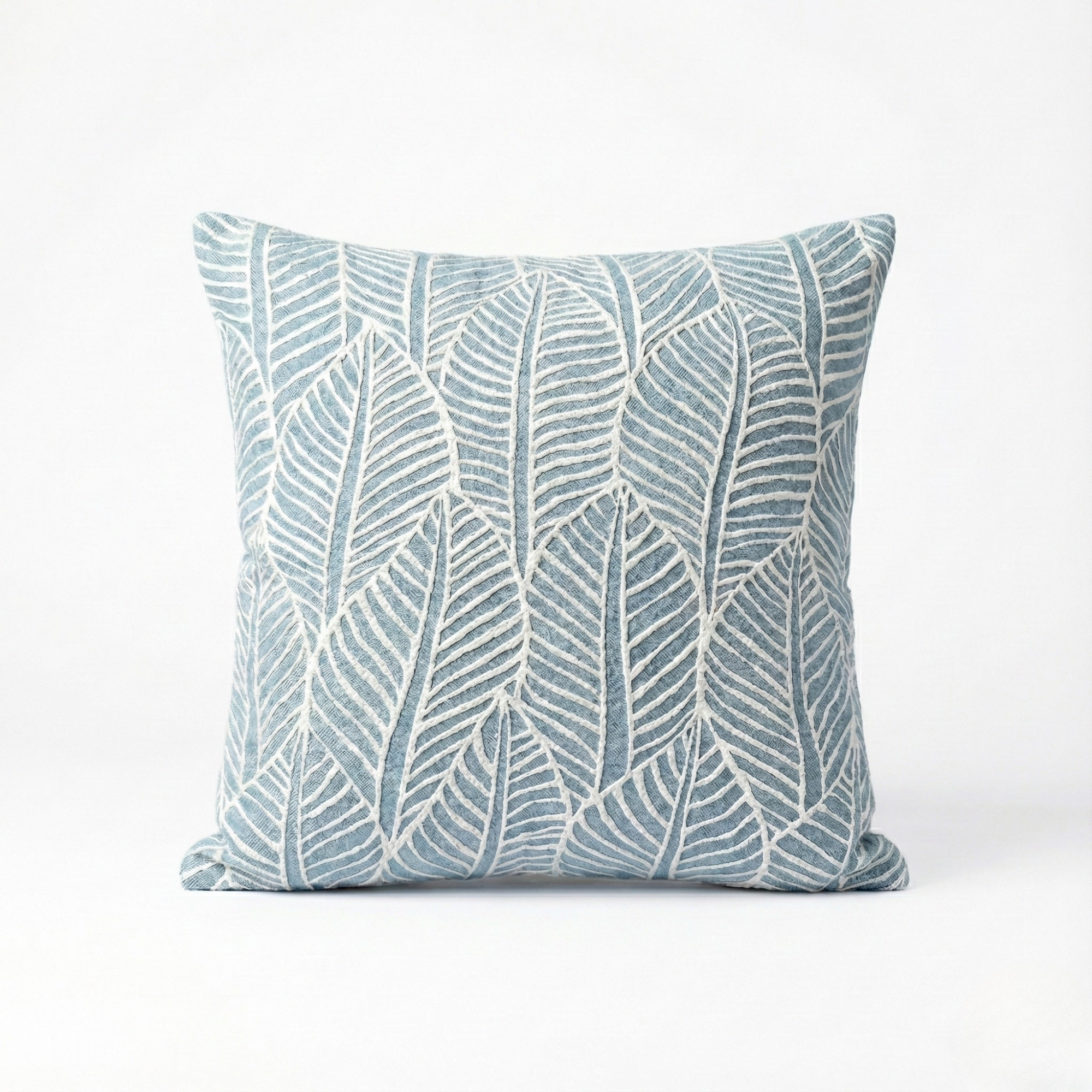LEAF TEXTURED DECOR PILLOW