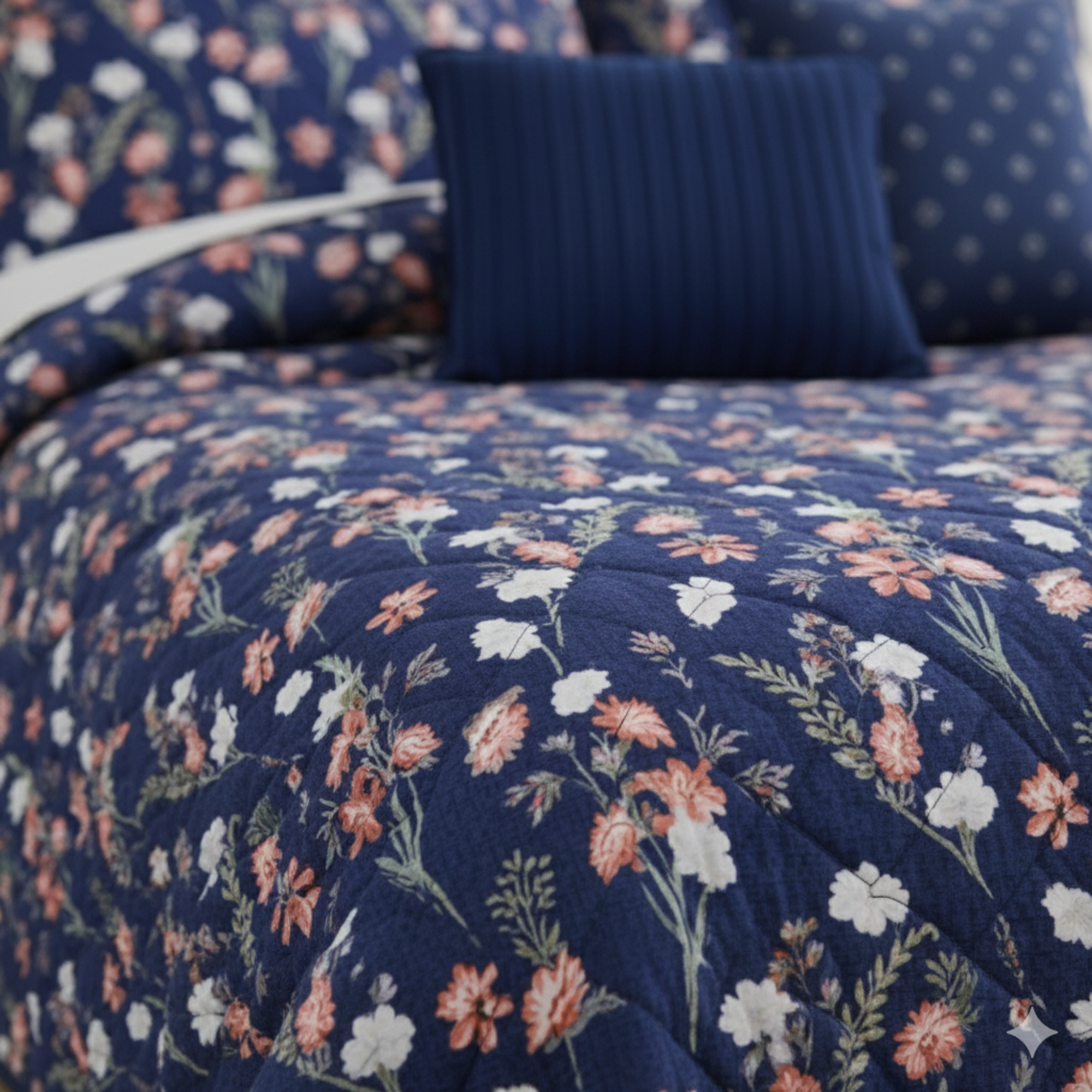 TROPICAL QUILT 5-PIECE BEDDING SET