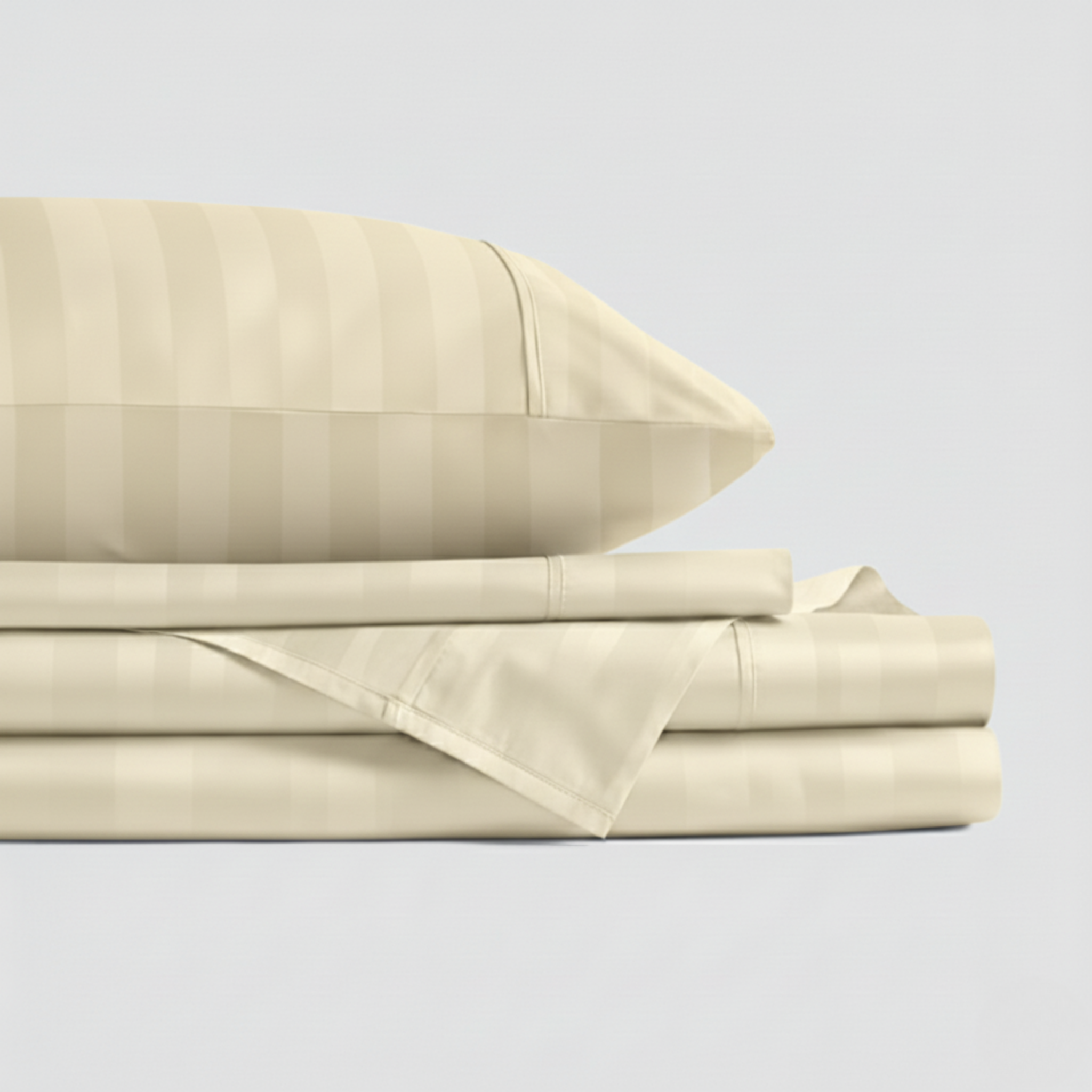 STRIPED EMBOSSED 4-PCS ESSENTIAL SHEET