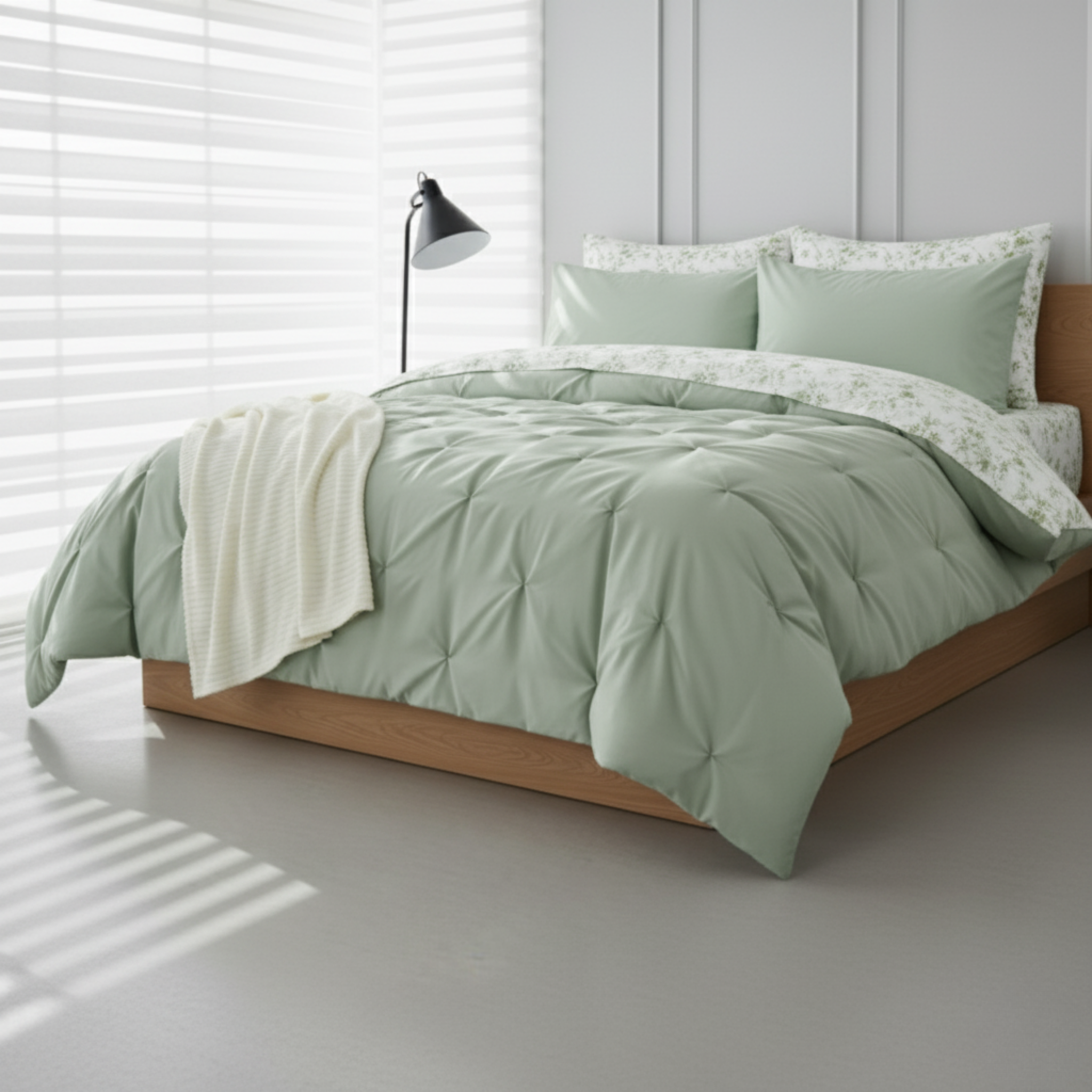 SERENE GARDEN REVERSIBLE COMFORTER SET (Copy)