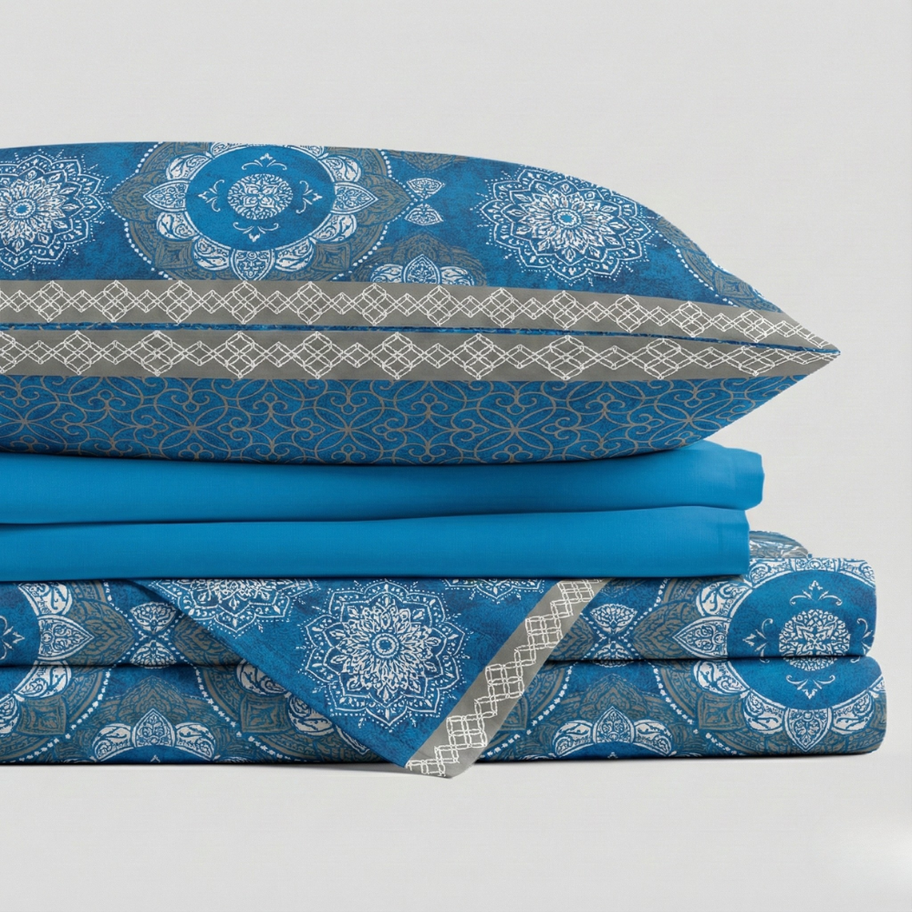 MIDNIGHT MEDALLION 6-PIECE PATTERN SHEET SET