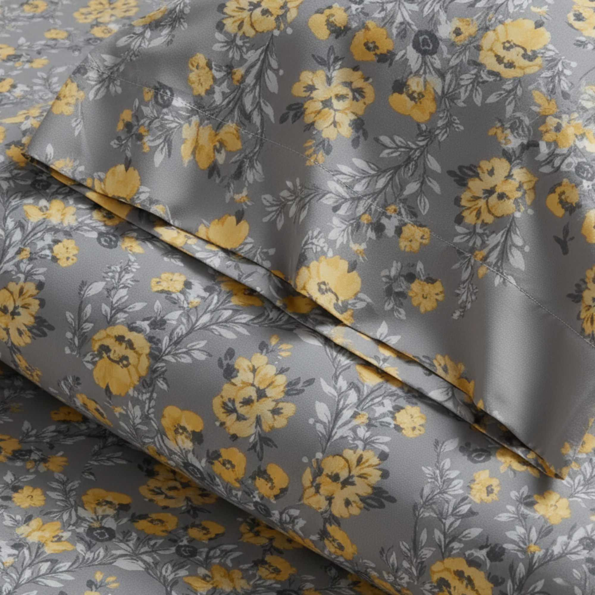 GOLDEN MEADOW WILDFLOWER 6-PIECE PATTERN SHEET SET
