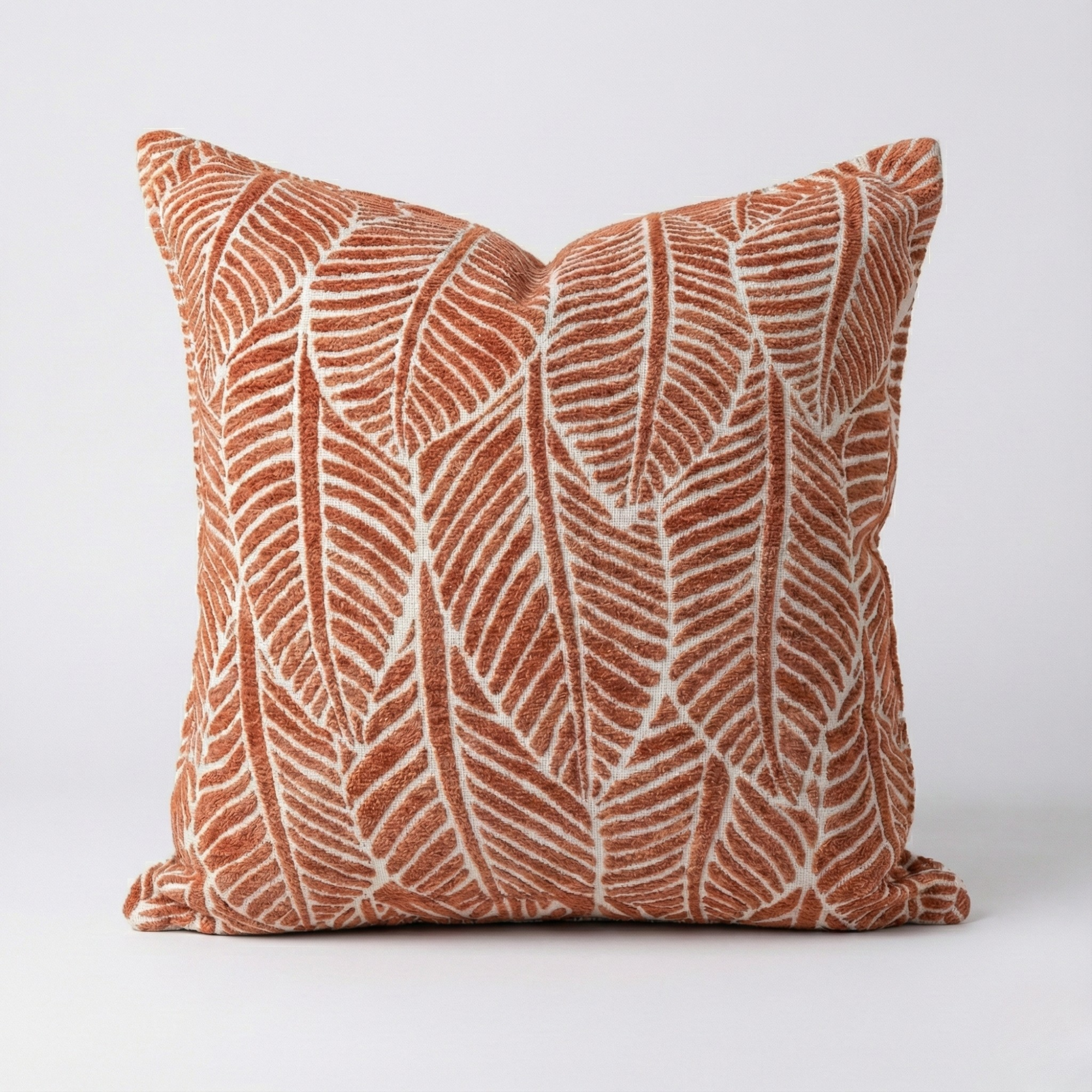 LEAF TEXTURED DECOR PILLOW