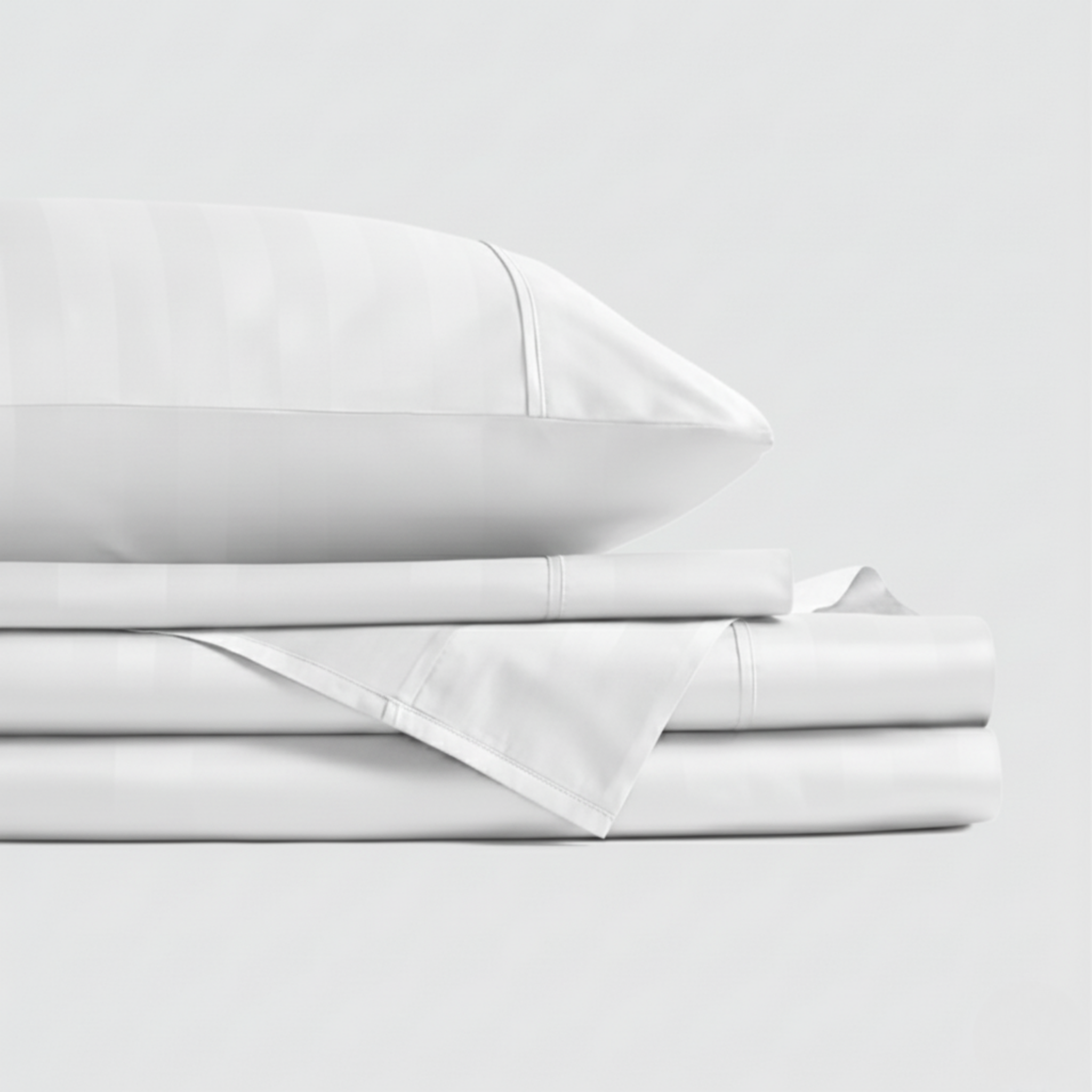 STRIPED EMBOSSED 4-PCS ESSENTIAL SHEET