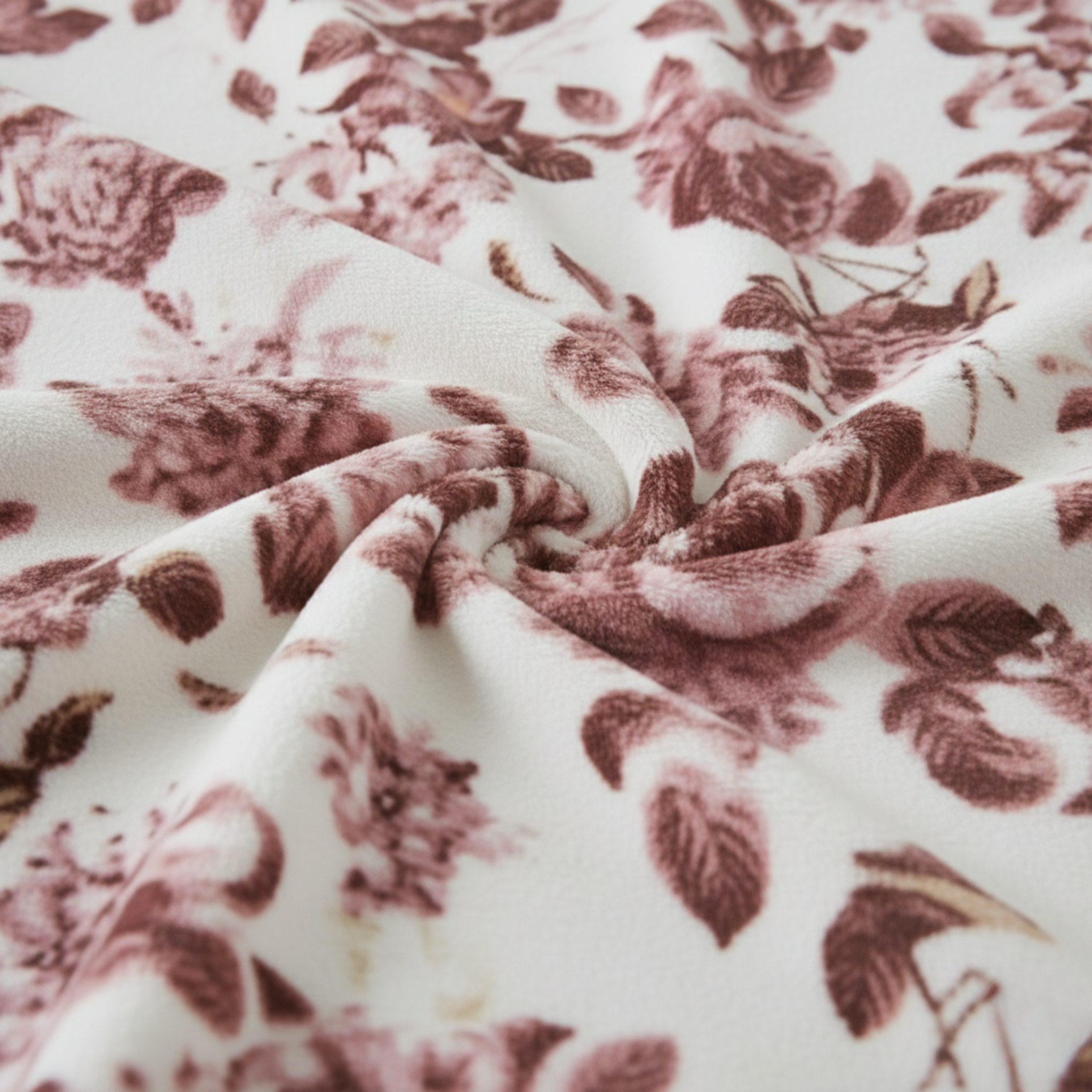 FLORA VELVET PLUSH THROW BLANKET